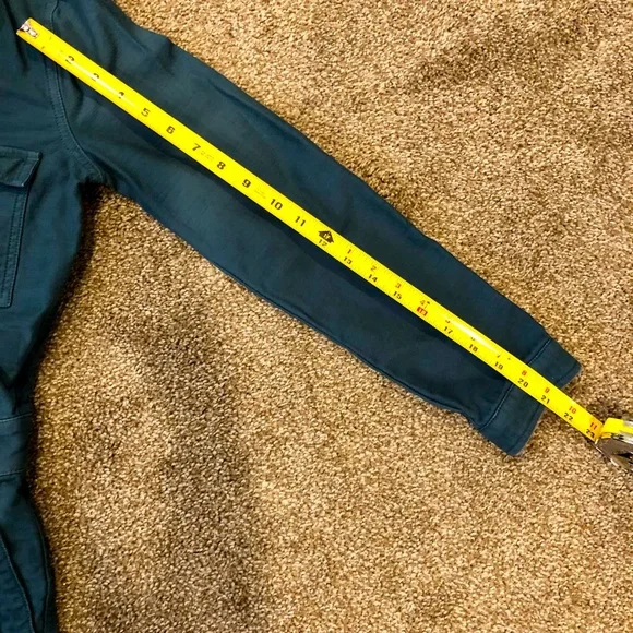 Madewell Sherpa Blue Jumpsuit with Collar Detail - Picture 6 of 11